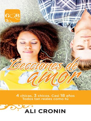 cover image of Lecciones de amor (Girl Heart Boy 4)